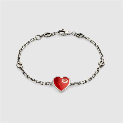 gucci armband herz|gucci heart bracelet.